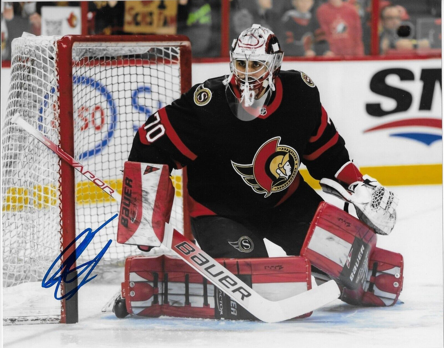 Autographed Ottawa Senators Kevin Mandolese Belleville Sens 8x10 Photo #4