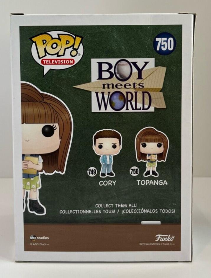 Autographed Danielle Fishel signed Boy Meets World Funko JSA Topanga
