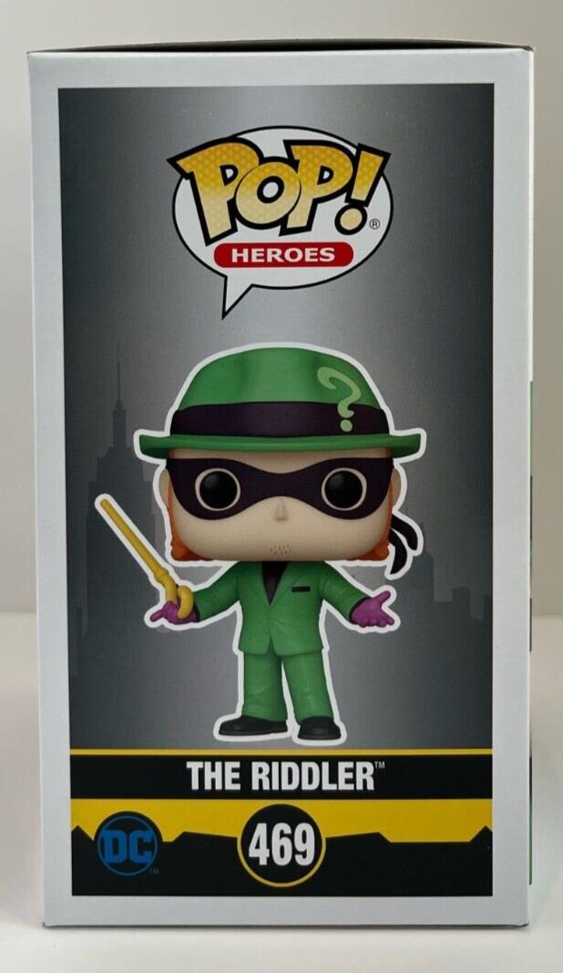 Autographed John Glover signed Batman Funko JSA The Riddler