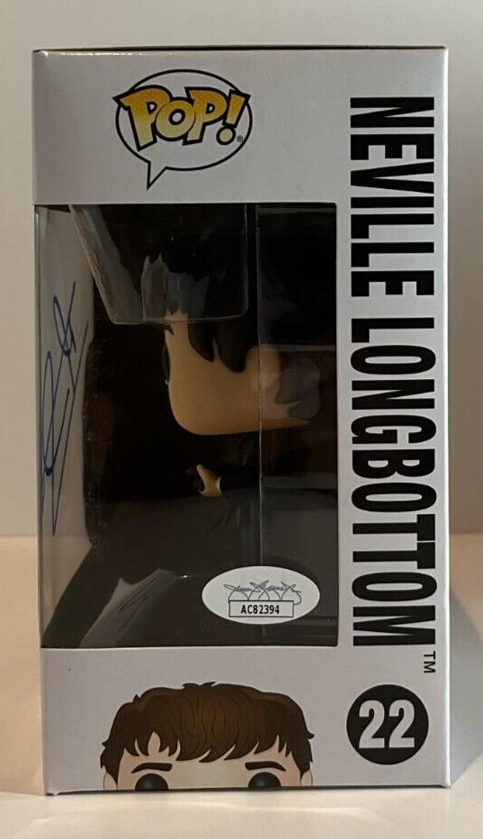 Autographed Matthew Lewis signed Harry Potter Neville Longbottom Funko JSA 2