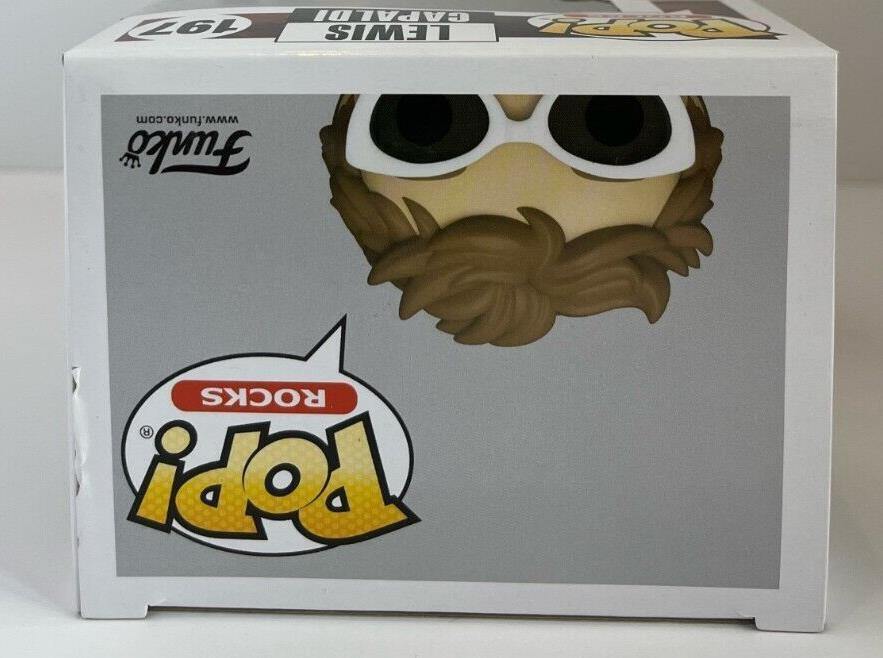 Autographed Lewis Capaldi signed Rock Pop Funko JSA certified 3