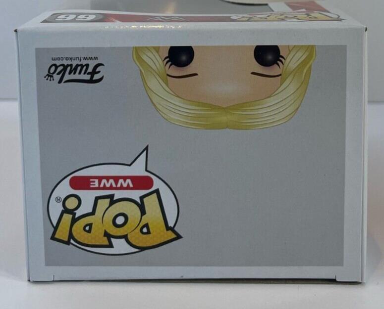 Autographed Trish Stratus signed WWE Pop Funko JSA Wrestling with inscription