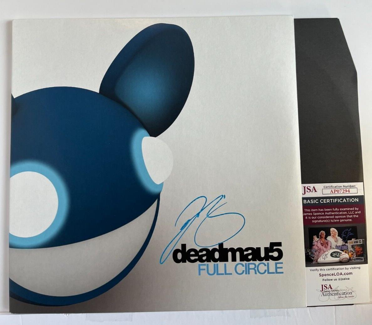 Autographed Deadmau5 Full Circle LP signed Vinyl JSA Joel Zimmerman