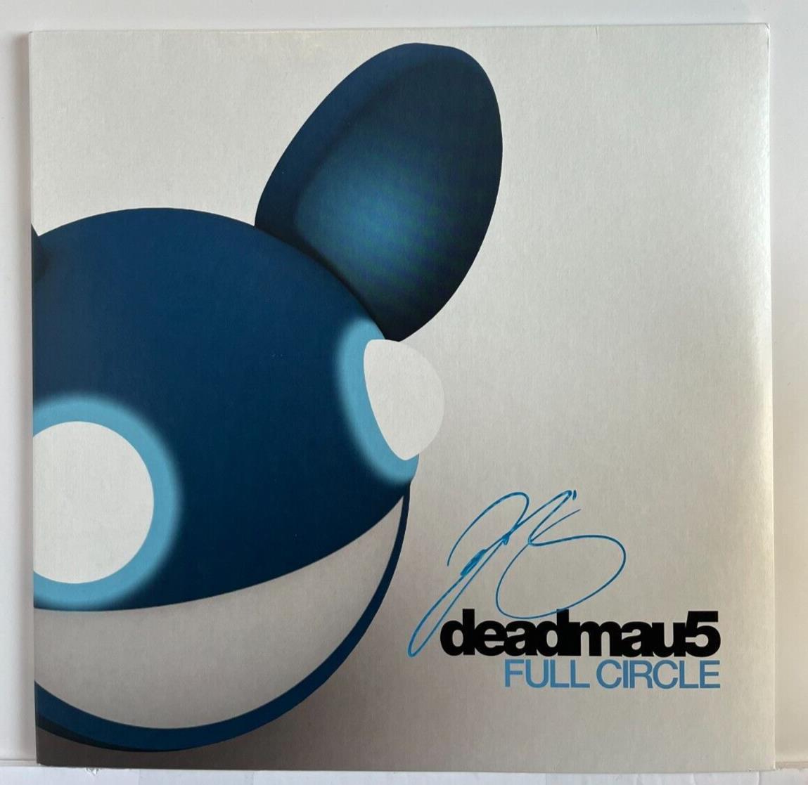 Autographed Deadmau5 Full Circle LP signed Vinyl JSA Joel Zimmerman