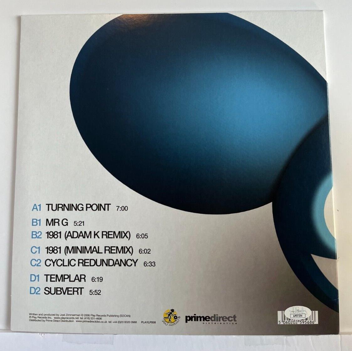 Autographed Deadmau5 Full Circle LP signed Vinyl JSA Joel Zimmerman