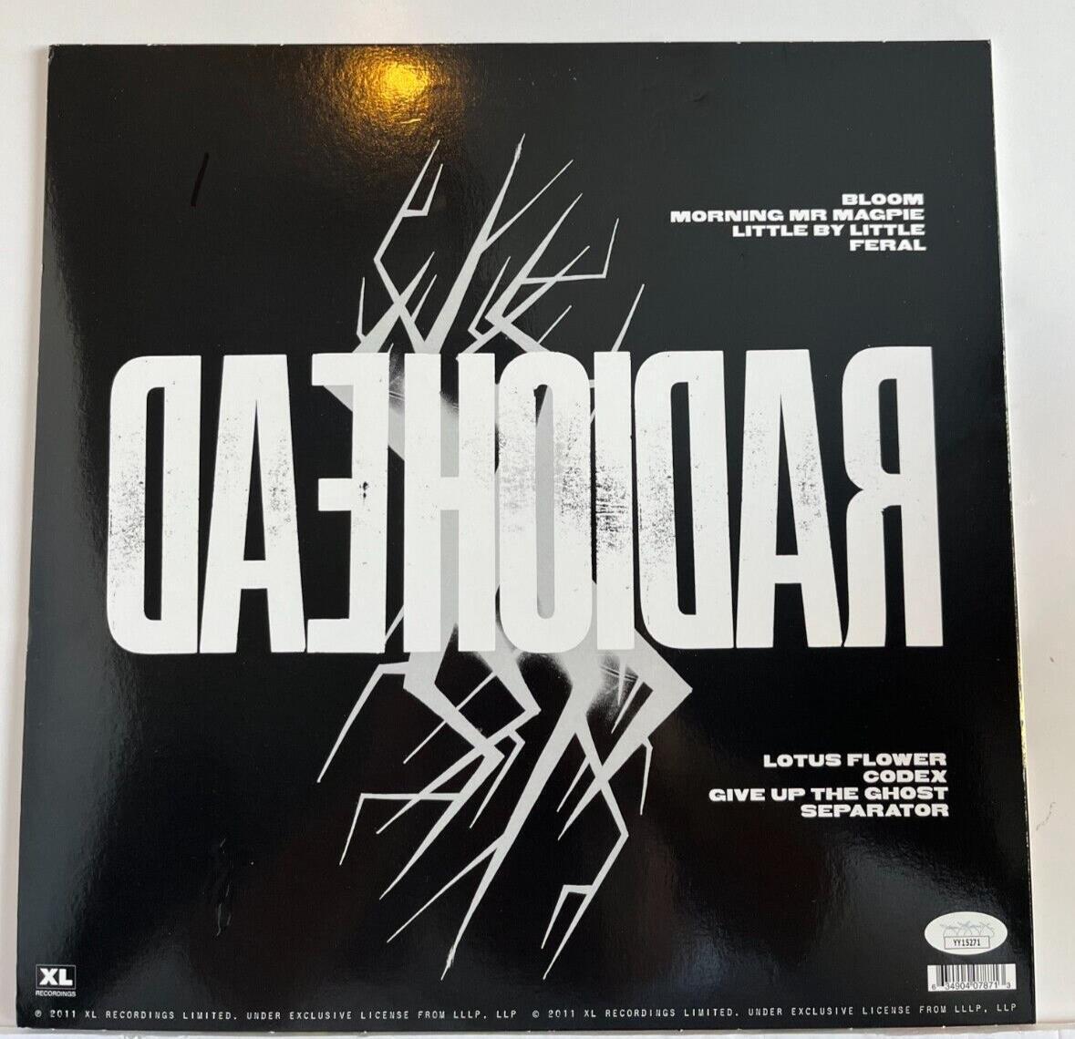 Autographed Radiohead King of Lambs LP signed Vinyl JSA Thom Yorke Jonny