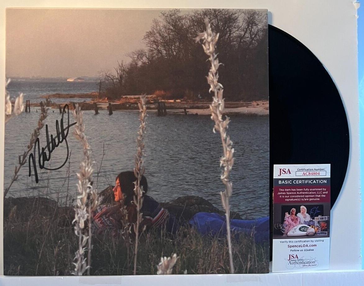 Autograph Weyes Blood Cardamon Times LP signed Vinyl JSA Natalie Laura Mering