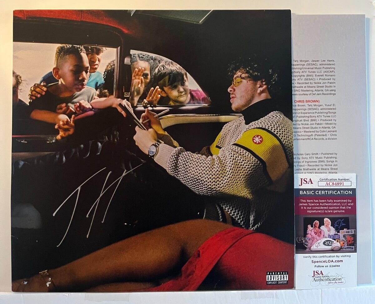 Autographed Jack Harlow That's What They All Say LP signed Vinyl JSA