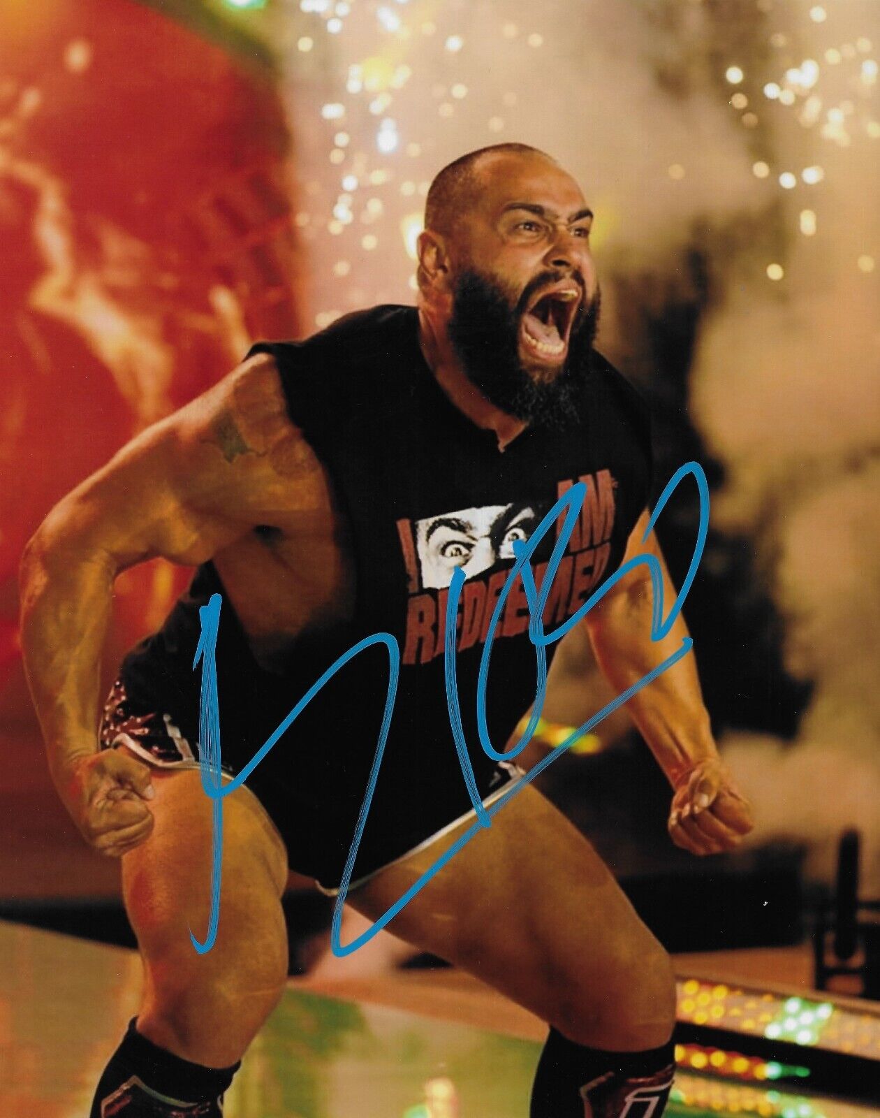 Autographed Wrestling Miro Signed AEW 8x10 Photo #1 Original
