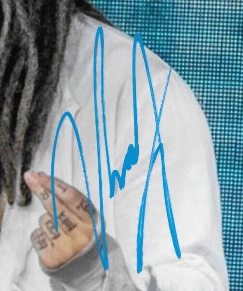 Autographed Wrestling Roderick Vincent AEW Signed 8x10 Photo #2 Original