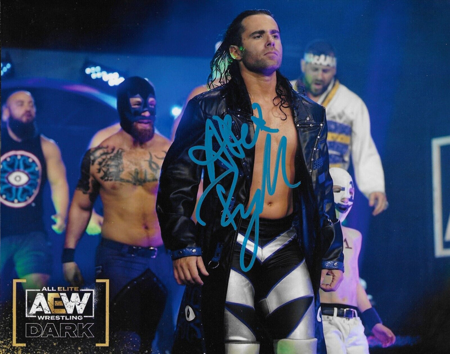 Autographed Wrestling Alex Reynolds AEW Signed 8x10 Photo #1 Original