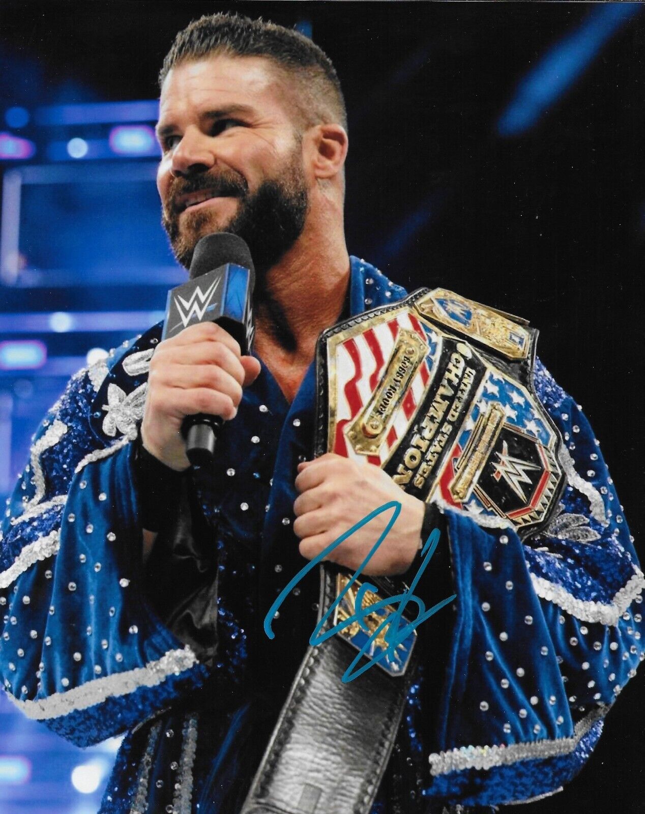 Autographed Wrestling Robert Bobby Roode Signed WWE 8x10 Photo #2 Original