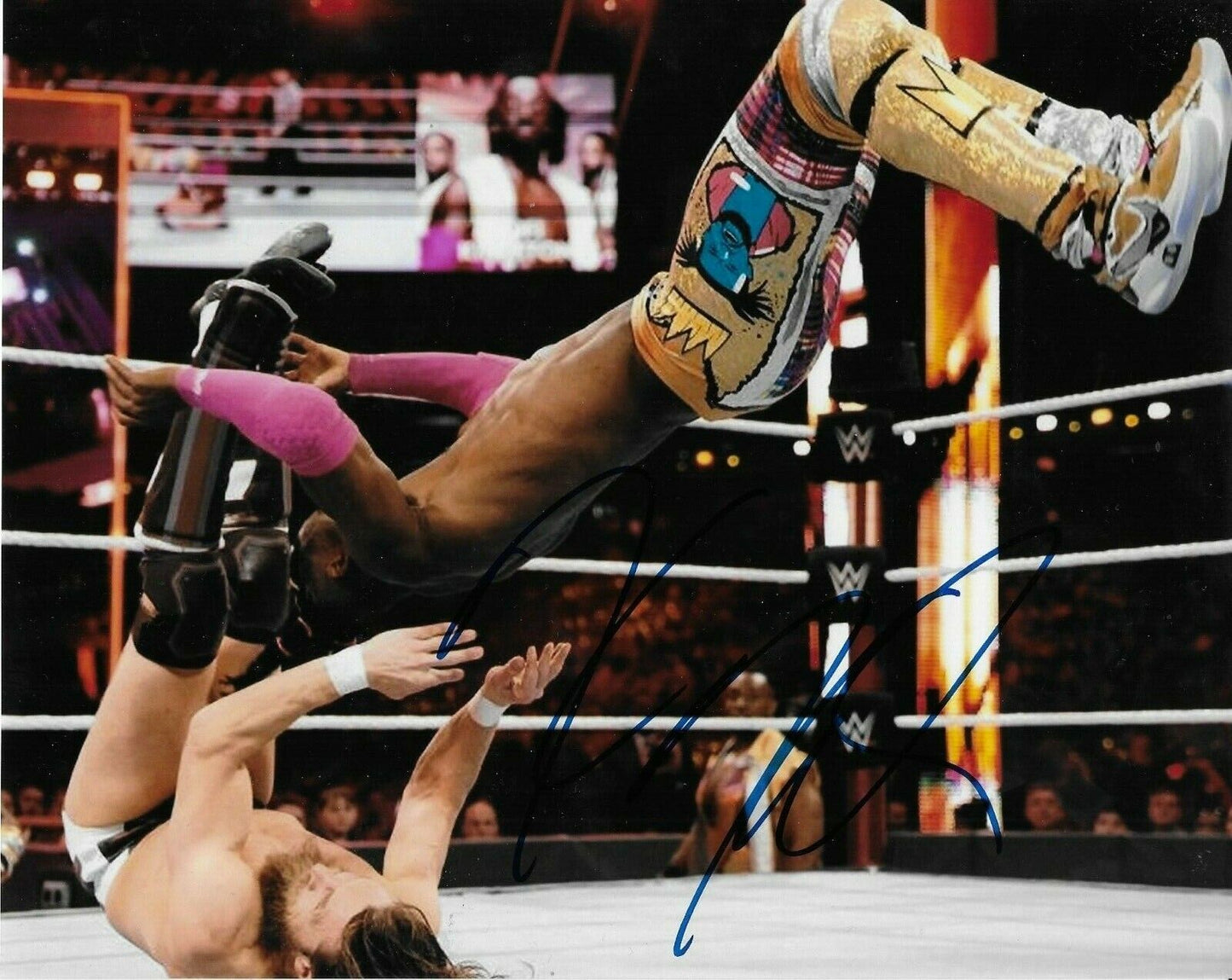 Autographed Kofi Kingston Signed WWE 8x10 Photo #6 Original