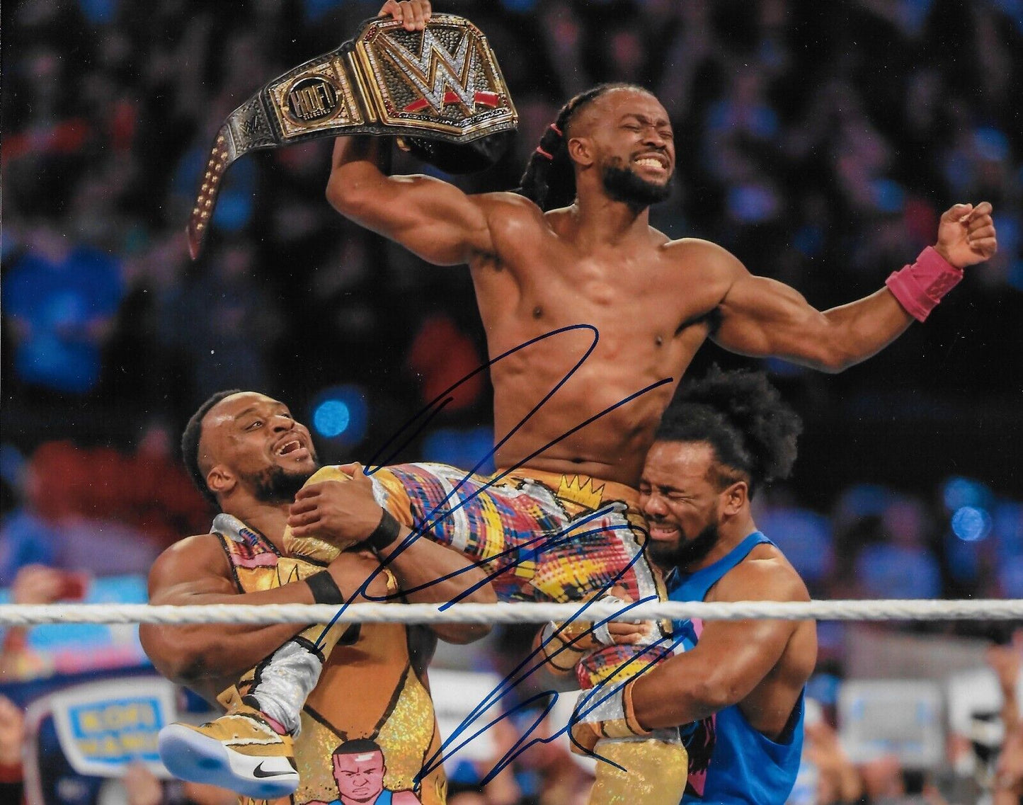 Autographed Wrestling Kofi Kingston Signed WWE 8x10 Photo #11 Original