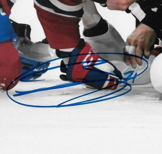 Autographed Montreal Canadiens Brandon Gignac Signed 8x10 Photo #4 Original