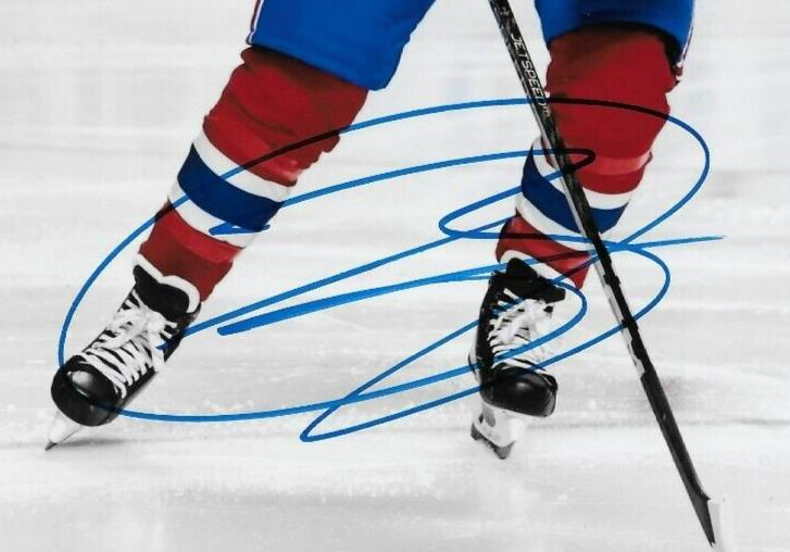Autographed Montreal Canadiens Brandon Gignac Signed 8x10 Photo #5 Original