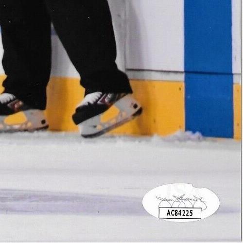 Auto Montreal Canadiens Filip Mesar 8x10 Photo 6 JSA Authentication SMALL SMUDGE