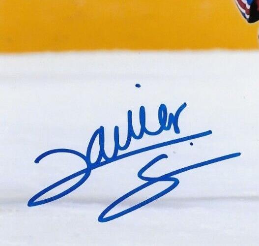 Photo 8x10 originale autographiée par Xavier Simoneau des Canadiens de Montréal