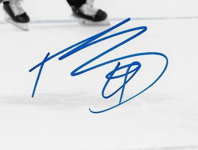 Signed Troy Terry Anaheim Ducks Autographed 8x10 Photo #2 Original