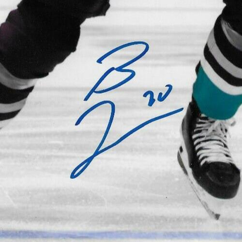 Signed Brett Leason Anaheim Ducks Autographed 8x10 Photo #1 Original