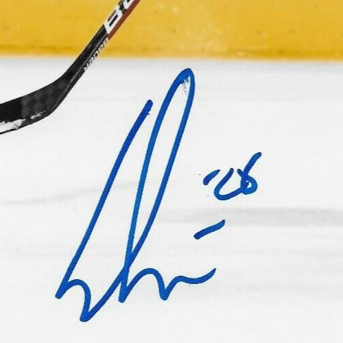 Photo autographiée 8x10 des Canadiens de Montréal n° 1 originale