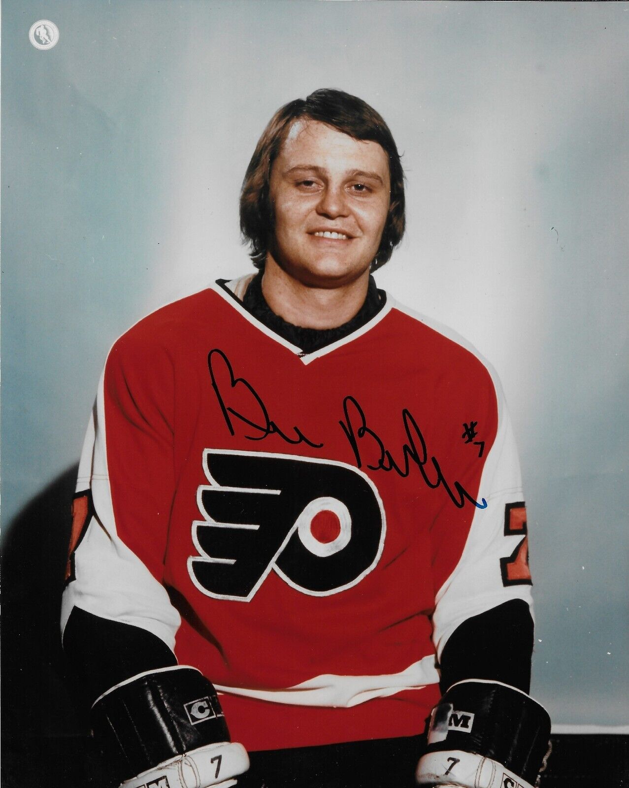 Signed Bill Barber Philadelphia Flyers Autographed 8x10 Photo #3 Original