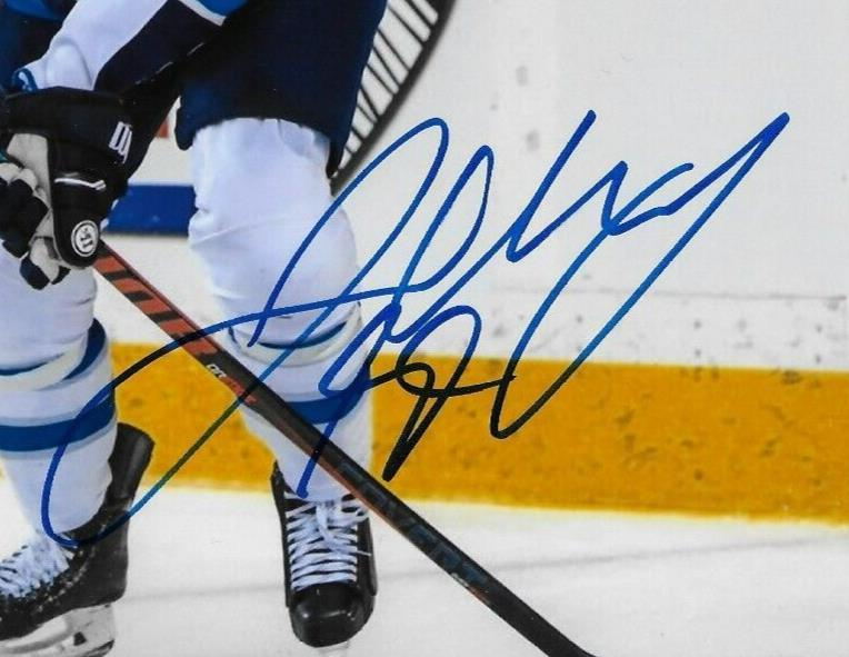 Autographed Winnipeg Jets Josh Morrissey Signed 8x10 Photo #2 Original