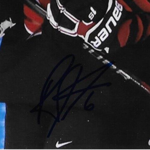 Auto. Jill Saulnier Brianne Jenner Rebecca Johnston Team Canada Hockey 8x10 Ph.