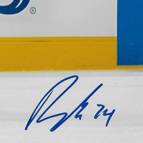Photo autographiée 8x10 de Bobby McMann des Maple Leafs de Toronto #3 originale
