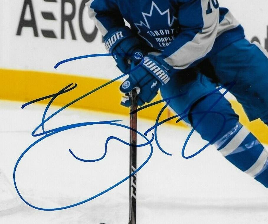 Signed TJ Brodie Toronto Maple Leafs Autographed 8x10 Photo #2 Original with JSA