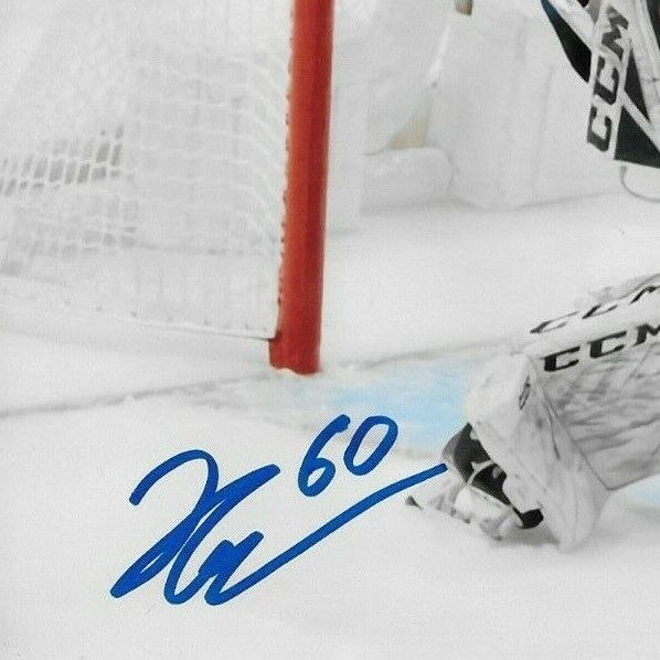 Signed Jet Greaves Columbus Blue Jackets Autographed 8x10 Photo #2 Original