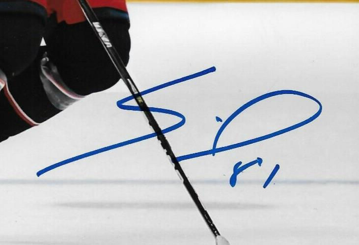 Signed Jakub Zboril Columbus Blue Jackets Autographed 8x10 Photo #2 Original