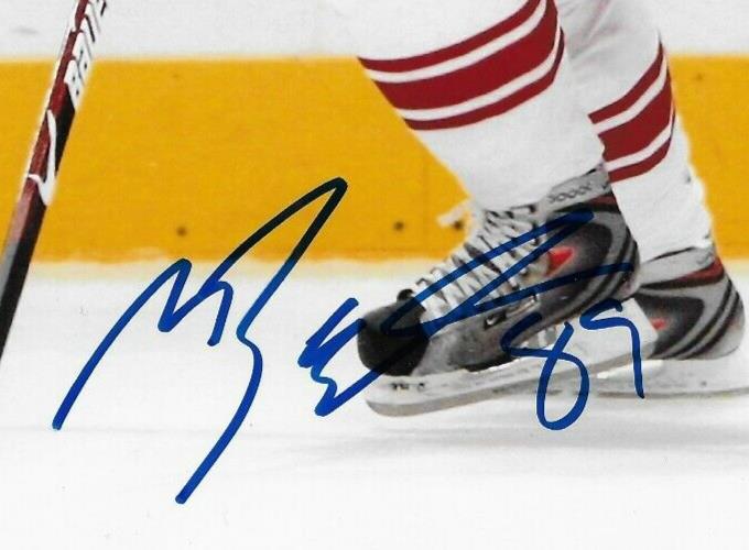 Photo autographiée 8x10 de Mikkel Boedker des Coyotes de l'Arizona n°1
