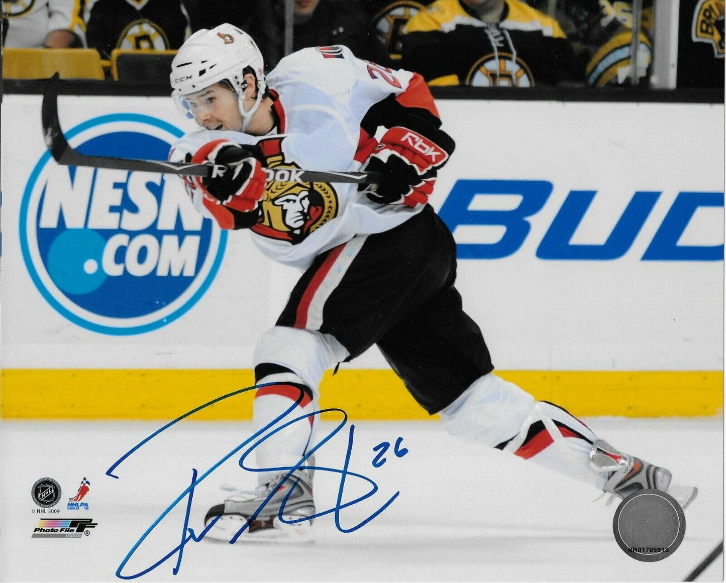 Signed Ryan Shannon Ottawa Senators Autographed 8x10 Photo #1 Original