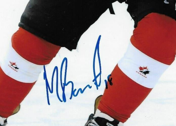 Autographed World Juniors Team Canada Michael Bournival 8x10 Photo #1 Original