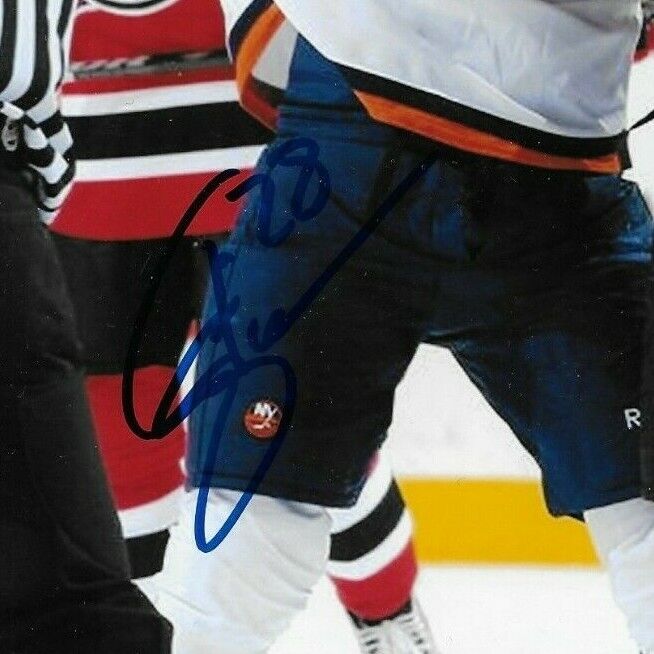 Signed Tim Jackman New York Islanders Autographed 8x10 Photo #2 Original