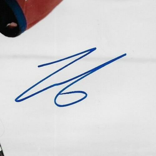 Signed Cole Sillinger Columbus Blue Jackets Autographed 8x10 Photo #2 Original