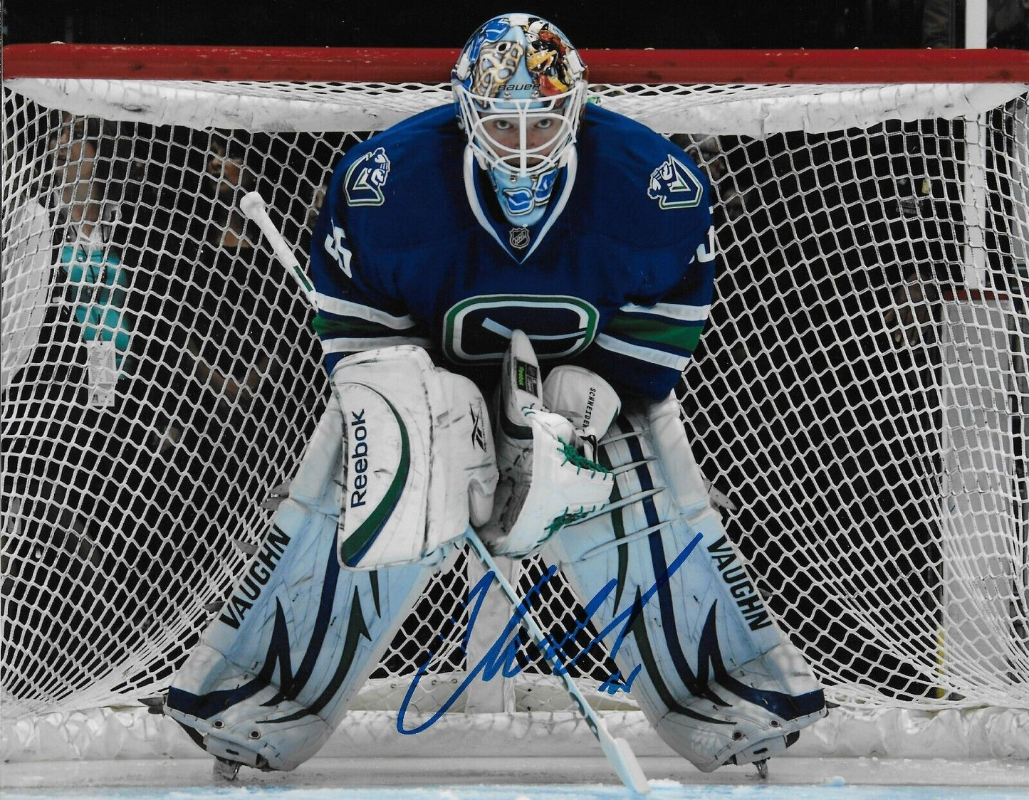 Signed Cory Schneider Vancouver Canucks Autographed 8x10 Photo #1 Original