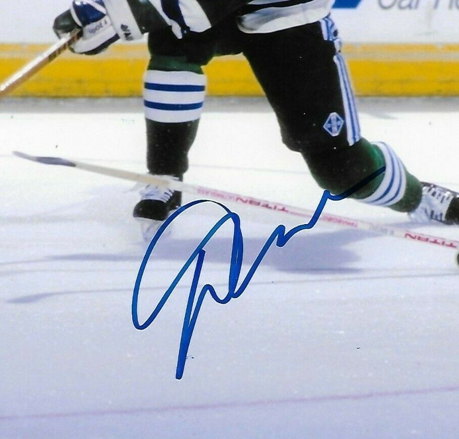 Signed Dave Tippett Hartford Whalers Autographed 8x10 Photo #1 Original
