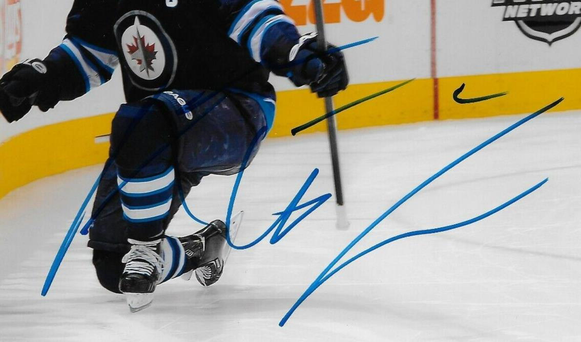 Signed Andrew Ladd Winnipeg Jets Autographed 8x10 Photo #2 Original