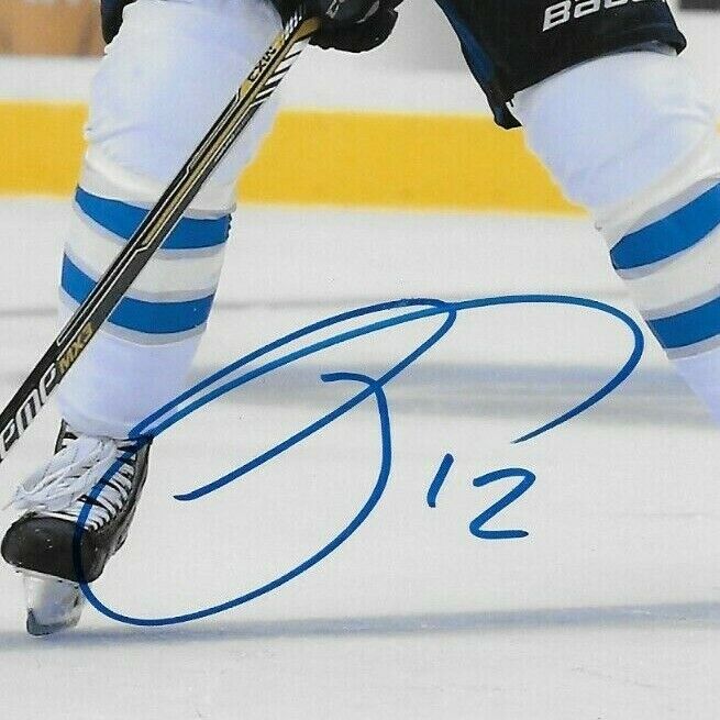 Signed Drew Stafford Winnipeg Jets Autographed 8x10 Photo #1 Original