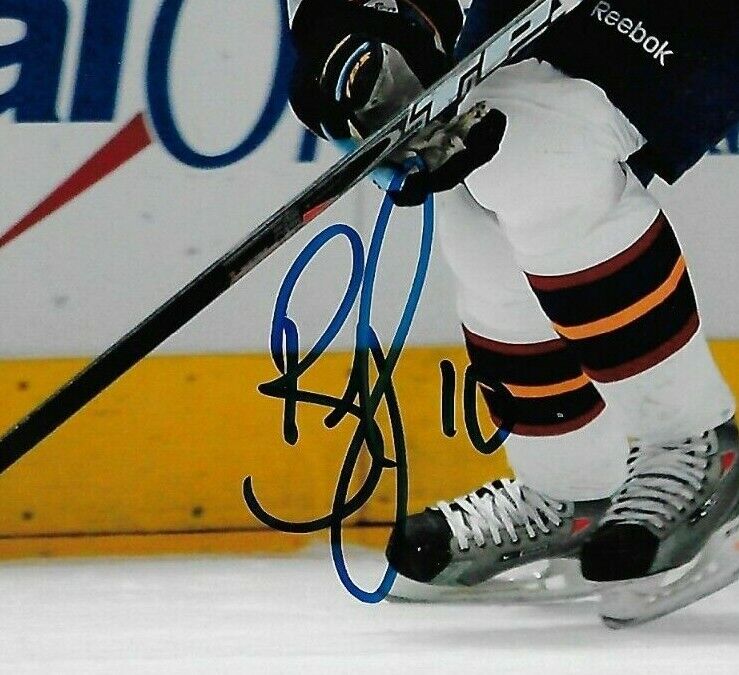 Signed Bryan Little Atlanta Thrashers Autographed 8x10 Photo #2 Original