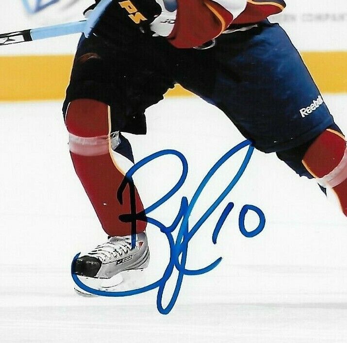 Signed Bryan Little Atlanta Thrashers Autographed 8x10 Photo #1 Original