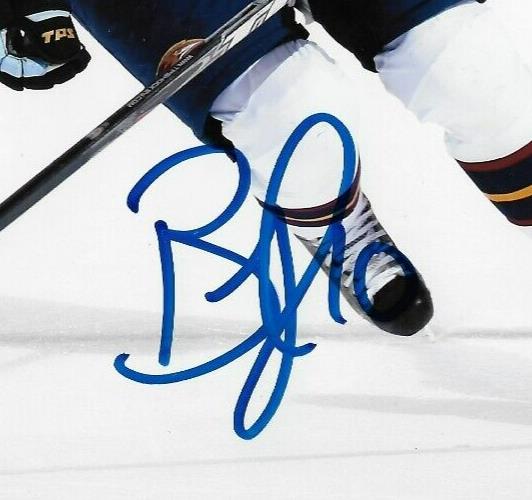 Signed Bryan Little Atlanta Thrashers Autographed 8x10 Photo #3 Original