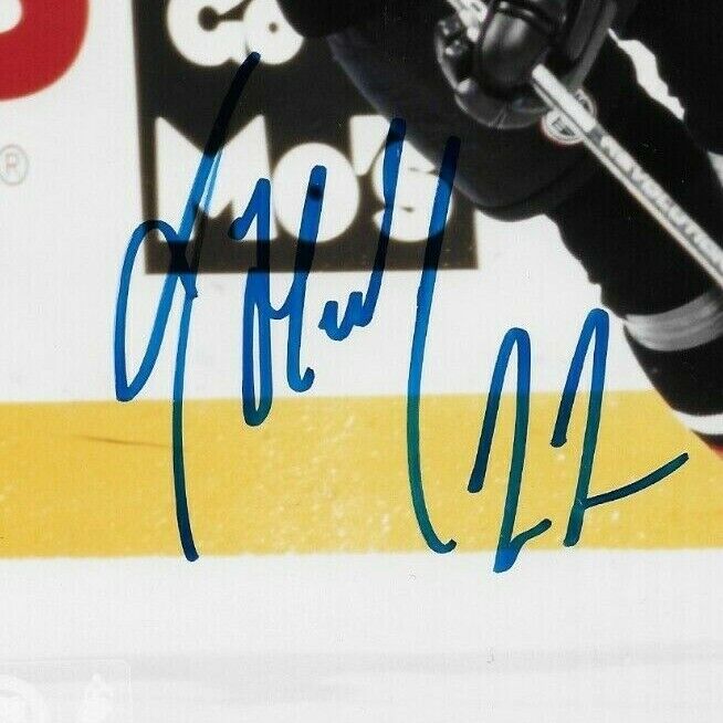 Signed Roman Hamrlik Edmonton Oilers Autographed 8x10 Photo #1 Original