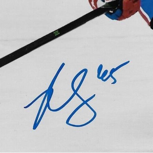 Signed Riley Barber Montreal Canadiens Autographed 8x10 Photo #1 Original