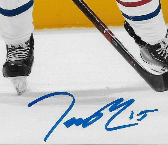 Signed Jesperi Kotkaniemi Montreal Canadiens Autographed 8x10 Photo #3 Original