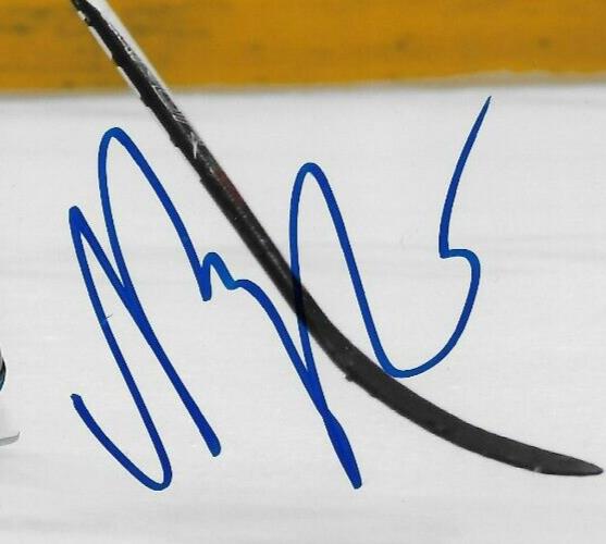 Photo autographiée 8x10 de Magnus Paajarvi des Oilers d'Edmonton #1 originale