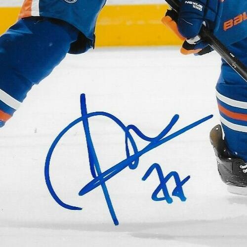 Photo autographiée 8x10 signée Anton Belov des Oilers d'Edmonton #2
