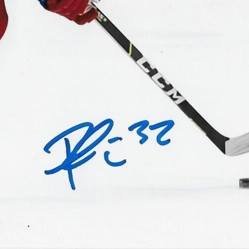 Photo autographiée 8x10 des Canadiens de Montréal signée Rem Pitlick #3